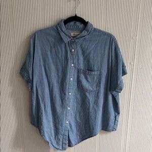 Madewell Light Blue Button Down Shirt